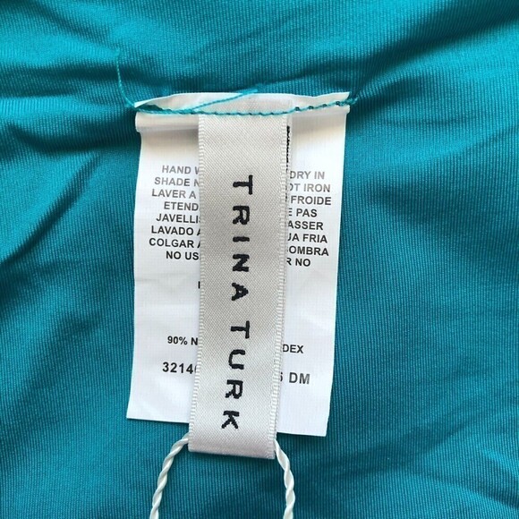 Trina Turk Womens Reversible Louvre High Waisted Swim Bottom Size 10 - Picture 7 of 8